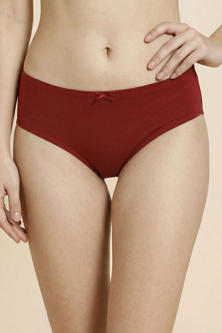 Zivame Anti-Microbial Low Rise Full Coverage Hipster Panty (Pack of 3) - Multicolor — image 5